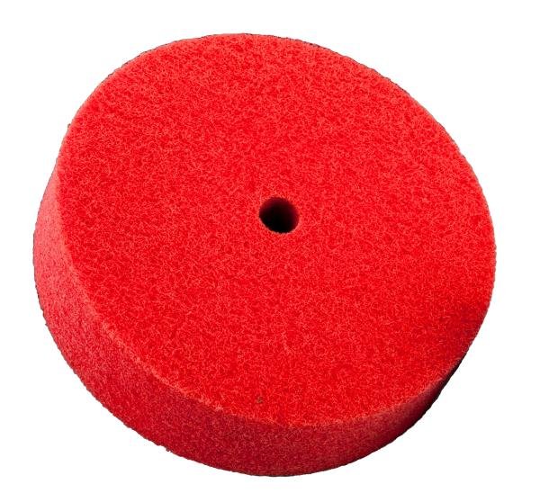 IMG_0171 Flexible non-woven abrasive wheel metal oxide removal and scratch blending