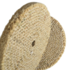 Pure Sisal Buffing Wheel | Untreated Sisal Wheel for Metal Polishing