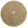 Pure sisal buffing wheel dry untreated sisal wheel for metal medium polishing