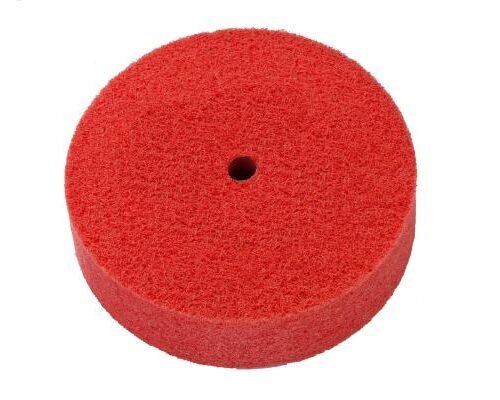 Nylon Non-Woven Abrasive Wheel for Metal Deburring & Satin Finishing non woven buff wheel